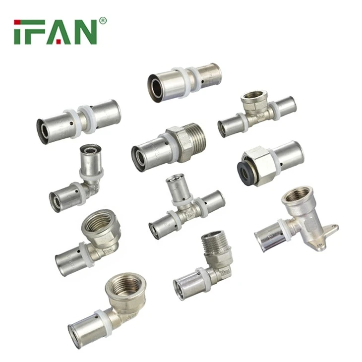Plumbing Heating PEX Brass Press Fittings