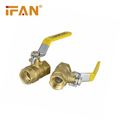 Szervizelhető sárgaréz golyóscsap